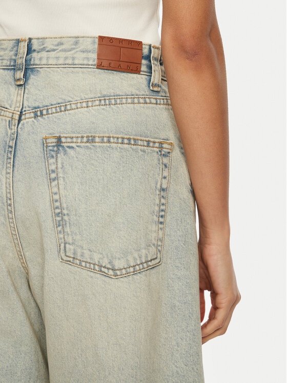 Tommy Jeans Tommy Jeans Blugi DW0DW21254 Albastru Wide Leg