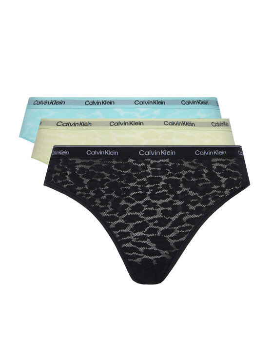 Calvin Klein Underwear Komplet 3 par fig brazylijskich 000QD5225E Kolorowy