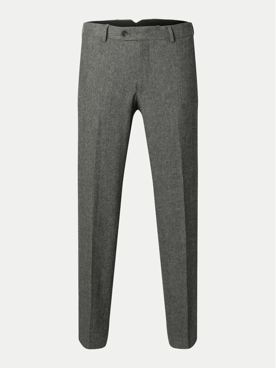 Selected Homme Selected Homme Bavlnené nohavice 16094333 Sivá Slim Fit