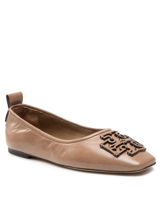 tory burch ballerina braun