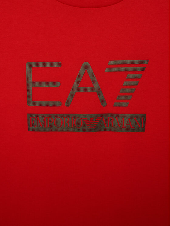 EA7 Emporio Armani EA7 Emporio Armani Футболка 7B000350 AF10375 U5005 Червоний Regular Fit