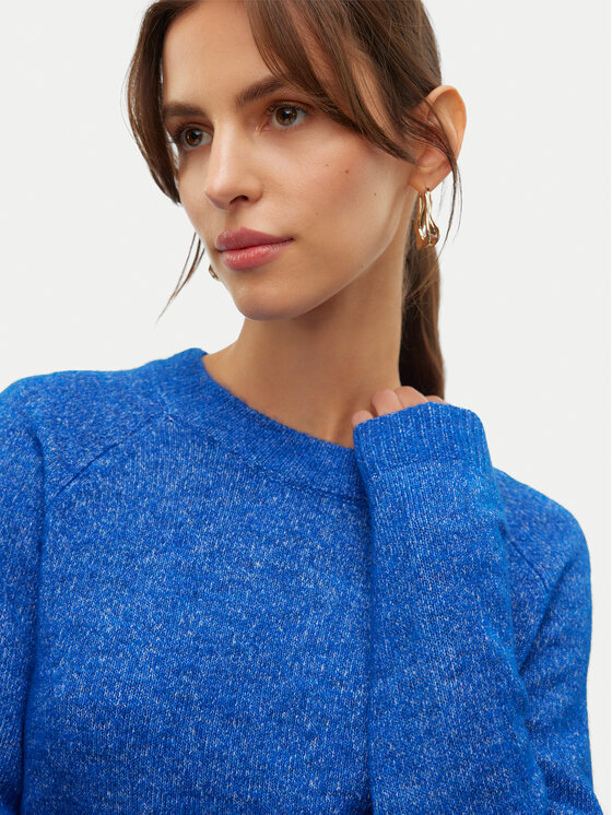 Vero Moda Vero Moda Sweter Filuca 10298674 Niebieski Regular Fit