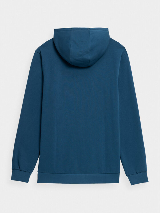 4F 4F Sweatshirt 4FAW23TSWSM694 Dunkelblau Regular Fit