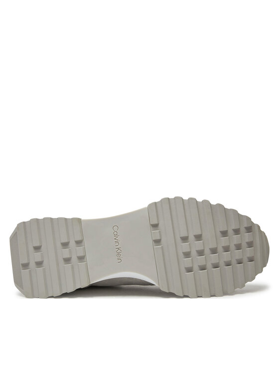 Calvin Klein Calvin Klein Snīkeri Low Top Lace Up Suede HM0HM01645 Pelēks