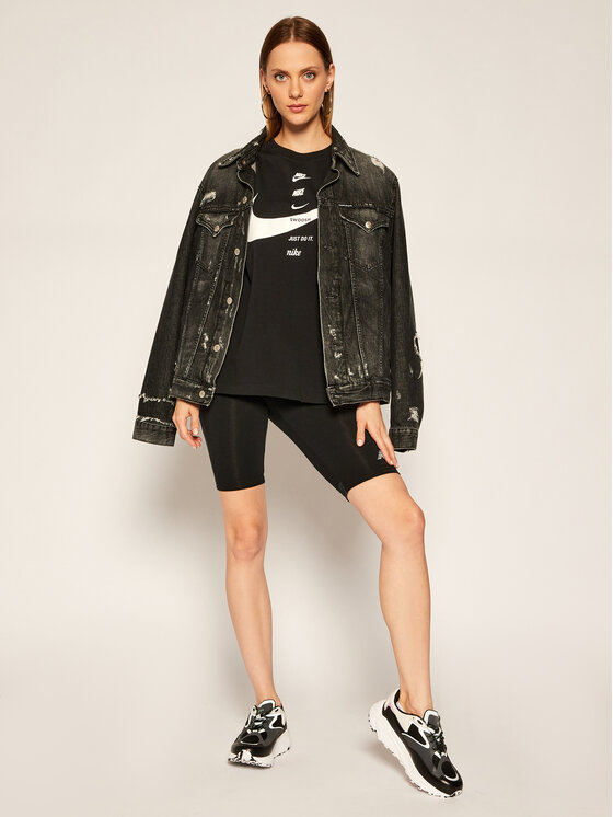 Nike Tričko Sportswear CU5682 Čierna Oversize • Modivo.sk