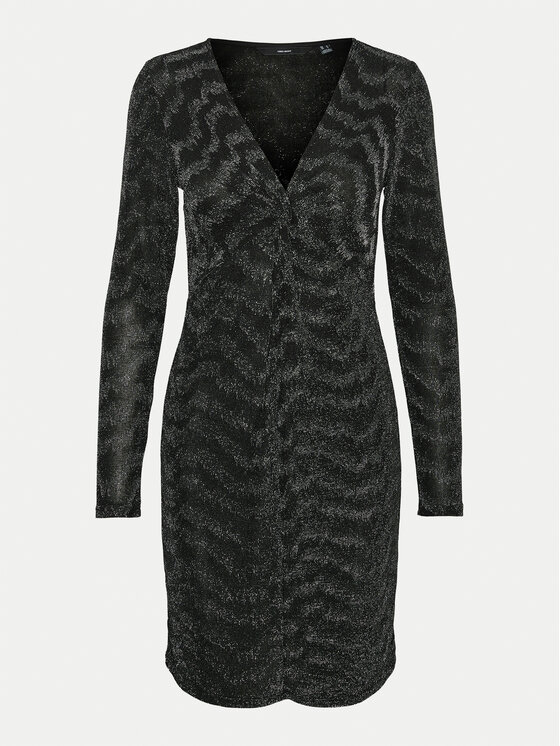 Vero Moda Vero Moda Cocktail obleka Lucy 10316745 Črna Slim Fit