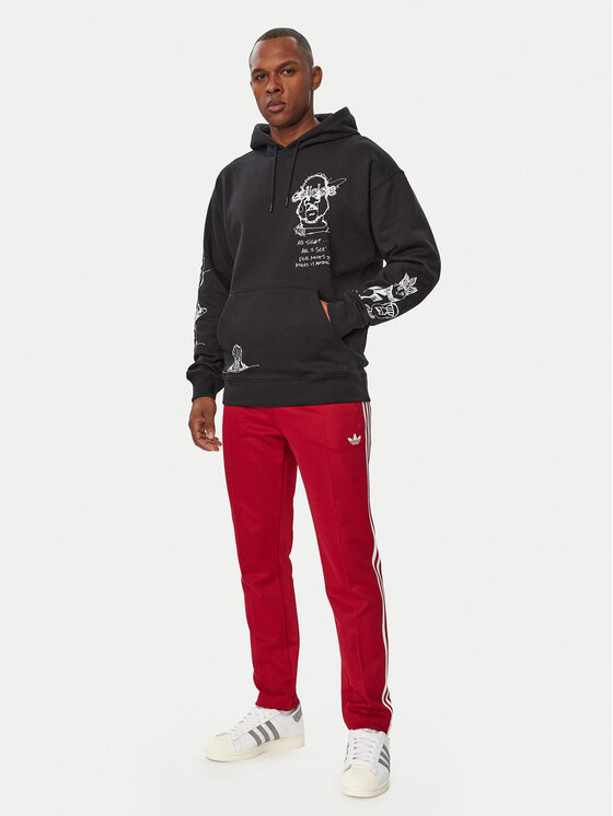 adidas adidas Bluza Peter Moore Hoodie IA4504 Czarny Regular Fit