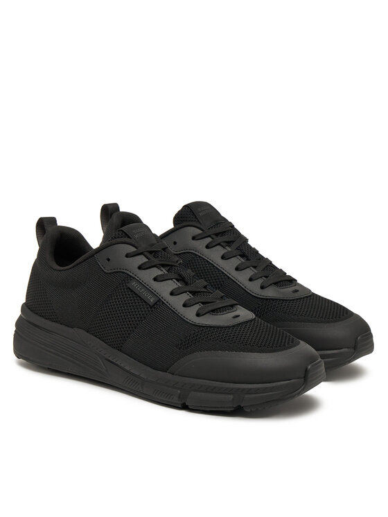 Tommy Hilfiger Tommy Hilfiger Tenisice Lightweight Modern Knit Runner FM0FM05326 Crna
