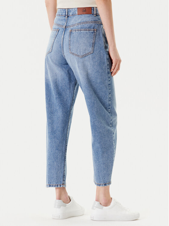 United Colors Of Benetton United Colors Of Benetton Jeansy 4SHBDE00I Modrá Balloon Fit