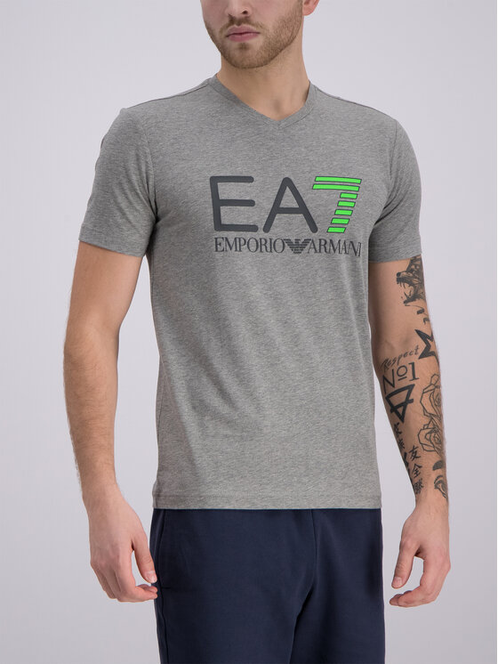 EA7 Emporio Armani EA7 Emporio Armani T-Shirt 3GPT02 PJ03Z 3905 Grau Slim Fit