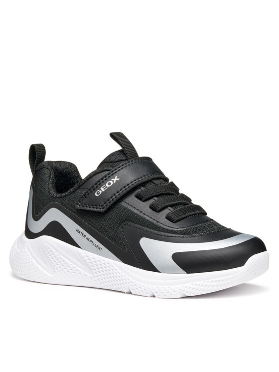Geox Geox Sneakersy J Sprintye Wr J56NXA 0FU54 C9999 M Černá