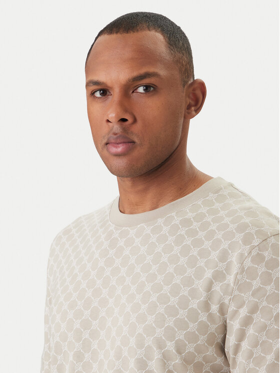 JOOP! JOOP! T-Shirt Victormanuel 30101945 Beżowy Regular Fit