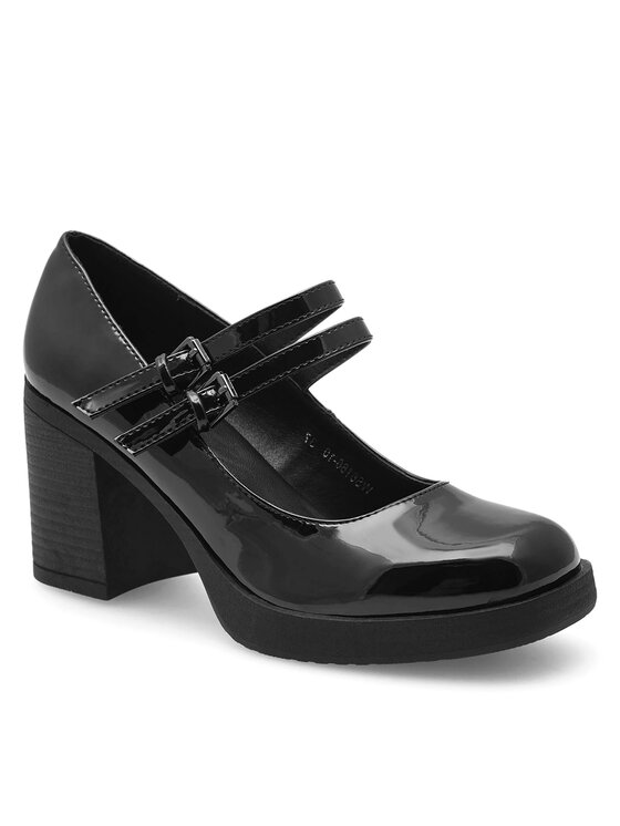 Pantofi JENNY Elisabeth WS6186-10 Negru