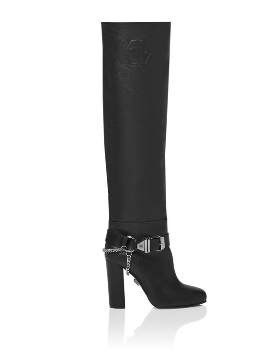 PHILIPP PLEIN PHILIPP PLEIN Kozaki 5825 Czarny