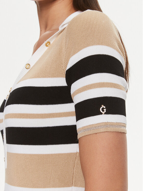 Guess Guess Sukienka codzienna Maia W4RK66 Z2Y72 Kolorowy Slim Fit