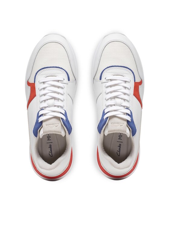 Clarks Clarks Κλειστά παπούτσια RaceLite Tor 26169811 Λευκό