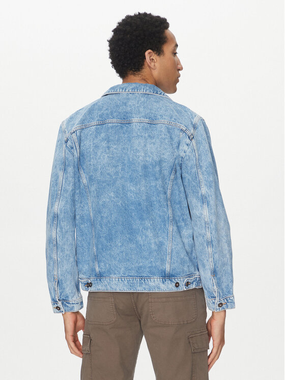 Mustang Mustang Kurtka jeansowa Dallas 1016352 Niebieski Regular Fit