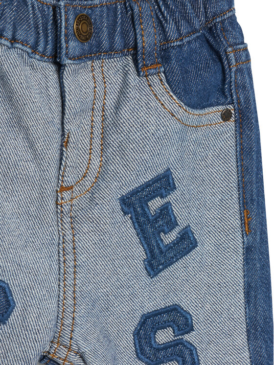 Guess Guess Jeans hlače N6RA04 D7070 Modra Regular Fit