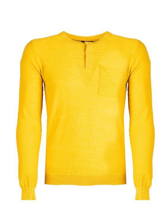 Antony Morato Antony Morato Πουλόβερ MMSW01180 YA200070 Κίτρινο Regular Fit