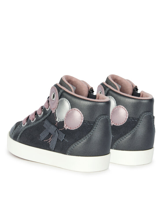 Geox Geox Laisvalaikio batai B Kilwi Girl B36D5B 022NF C1377 M Pilka