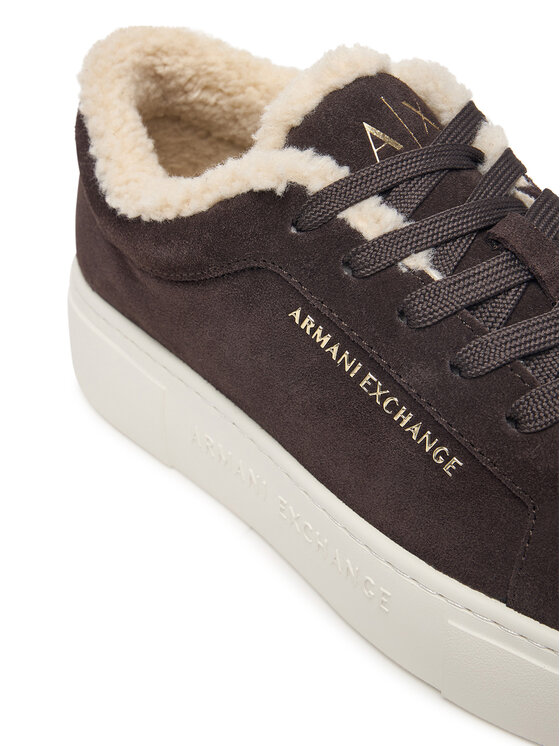 Armani Exchange Armani Exchange Sportbačiai XW003067 AF27450 U6032 Tamsiai ruda