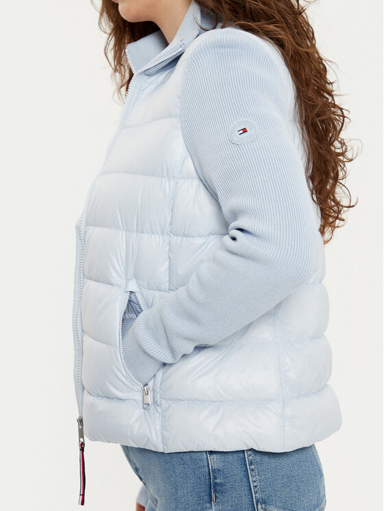 Tommy Hilfiger Tommy Hilfiger Pehelykabát WW0WW43771 Kék Regular Fit