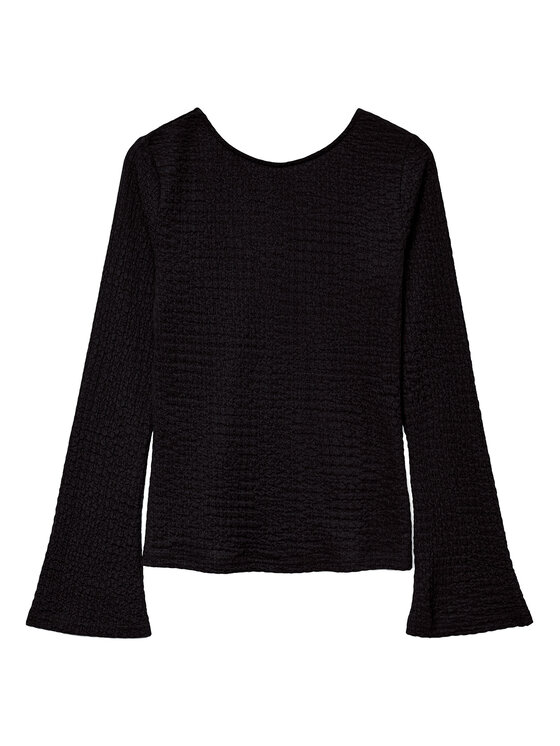Vero Moda Vero Moda Blúz Cille 10334657 Fekete Slim Fit