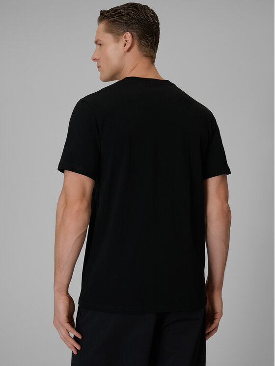 4F 4F T-Shirt BRAND CODE Czarny Regular Fit