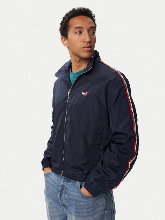 Tommy Jeans Tommy Jeans Kevad-sügis jope Essential DM0DM23218 Tumesinine Regular Fit
