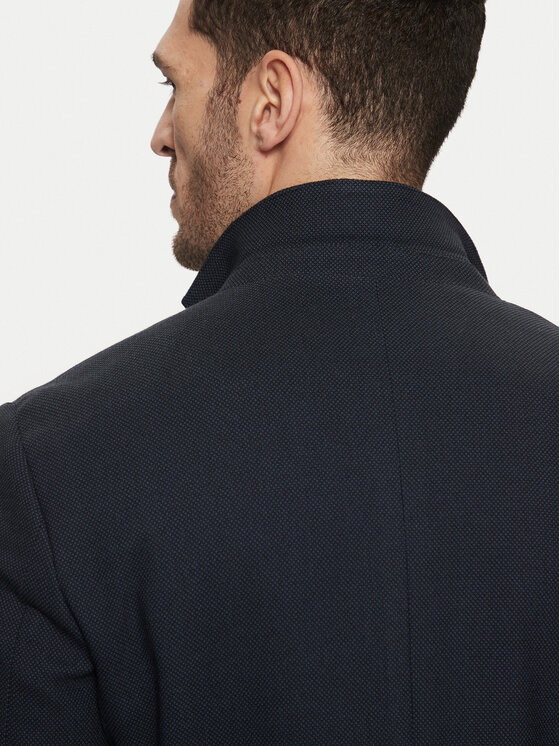 Tom Tailor Tom Tailor Zakó 1044113 Sötétkék Slim Fit