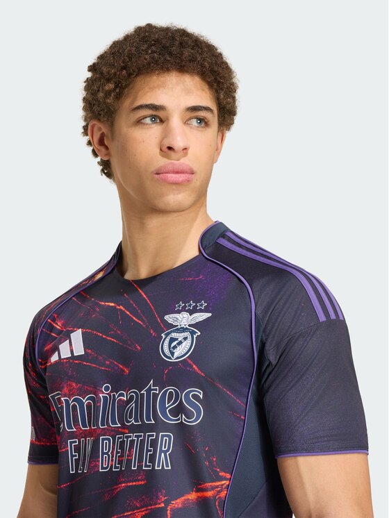 adidas adidas Koszulka techniczna SL Benfica 25/26 Fourth Replica Jersey Granatowy Slim Fit