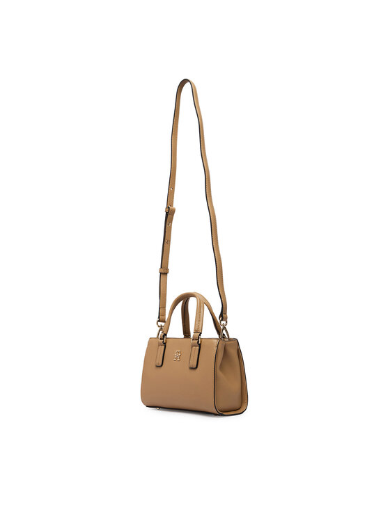 Tommy Hilfiger Tommy Hilfiger Τσάντα Th Daily Mini Tote AW0AW18379 Καφέ
