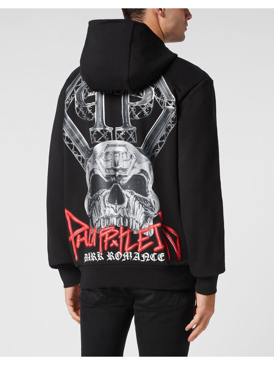 PHILIPP PLEIN PHILIPP PLEIN Felpa 12769 Nero Regular Fit