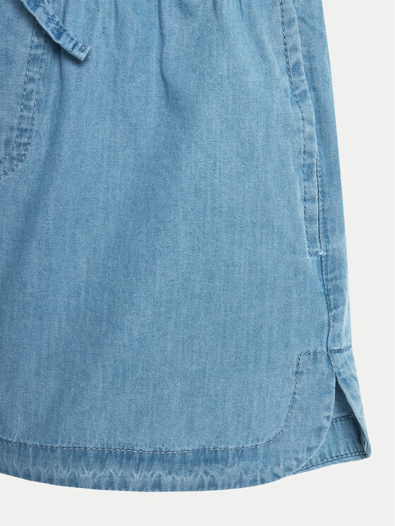Coccodrillo Coccodrillo Bavlnené šortky WC4119402HGJ Modrá Relaxed Fit