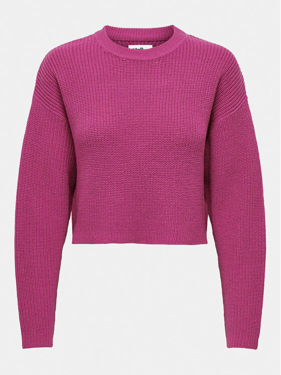 ONLY ONLY Sweter Malavi 15284453 Różowy Regular Fit
