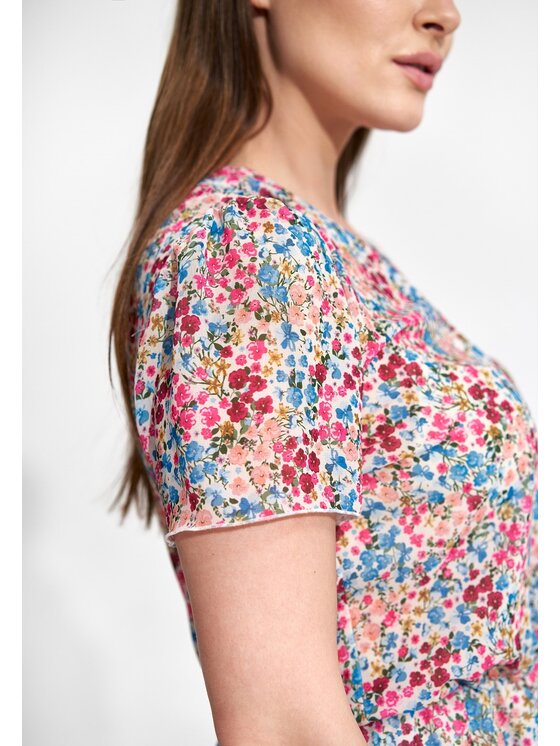 FIGL FIGL Sukienka M861 Kolorowy Regular Fit