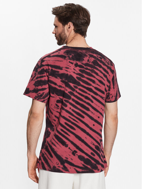 DC DC T-Shirt ADYKT03209 Czerwony Regular Fit