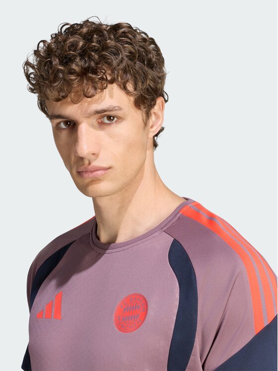 adidas adidas Koszulka techniczna 172105 Fioletowy Slim Fit
