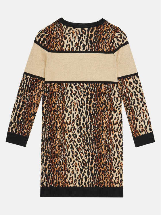Guess Guess Úpletové šaty J4BK17 Z3I50 Barevná Comfort Fit
