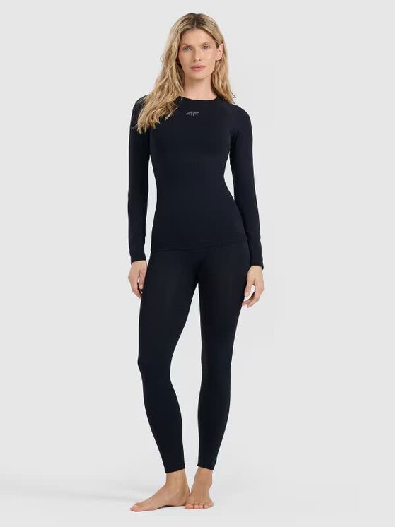 4F 4F Intimo termico pezzo sopra 4FWAW25USEAF220-20S Nero