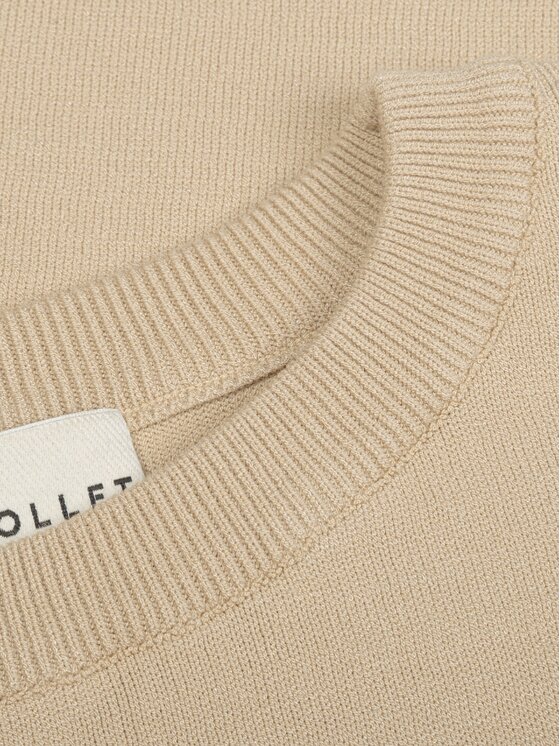 Le Collet Le Collet Bluzka PENIDA Beżowy Oversize