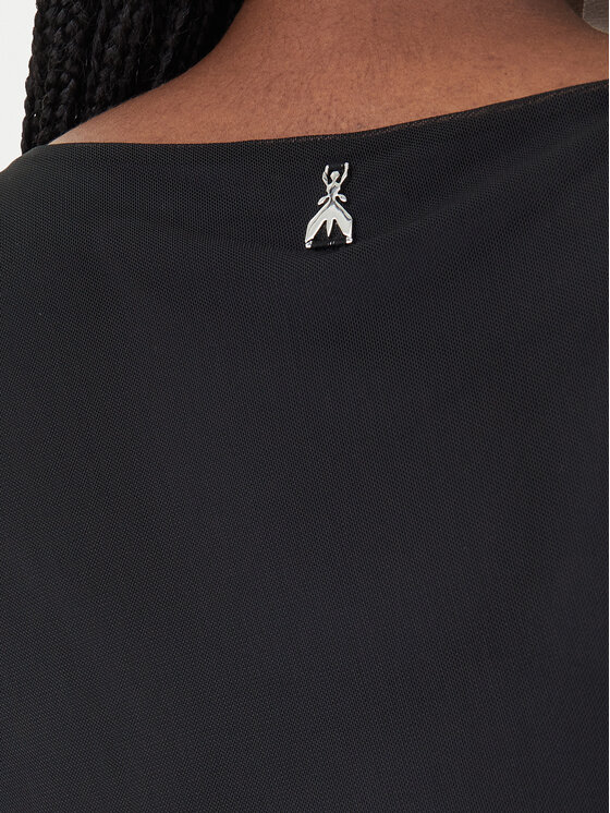 Patrizia Pepe Patrizia Pepe Φόρεμα κοκτέιλ 8A1604/376-K103 Μαύρο Regular Fit