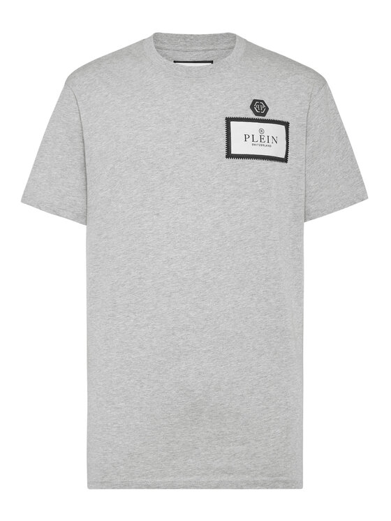 PHILIPP PLEIN PHILIPP PLEIN T-Shirt 22141 Šedá Regular Fit