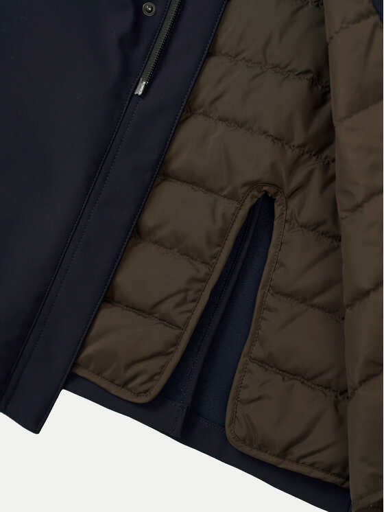 Bugatti Bugatti Преходно палто 635500 61050 Тъмносин Regular Fit