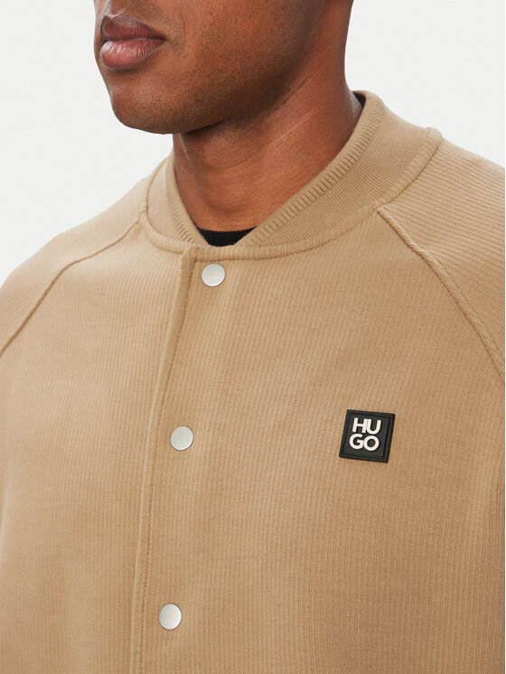 HUGO HUGO Яке бомбър Dabin 50563037 Бежов Oversize