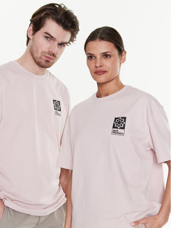 T-shirt Unisex Eschenheimer Back 1809081 Rosa