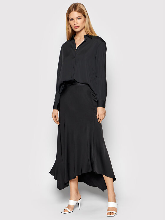 Camicia Cdc K20K203498 Nero Relaxed Fit