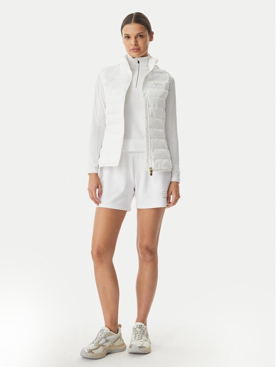 EA7 Emporio Armani EA7 Emporio Armani Brezrokavnik 7W000472 AF12477 U0002 Bela Regular Fit