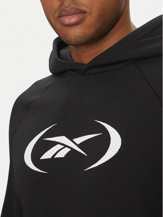Reebok Reebok Суитшърт 100214852 Черен Regular Fit