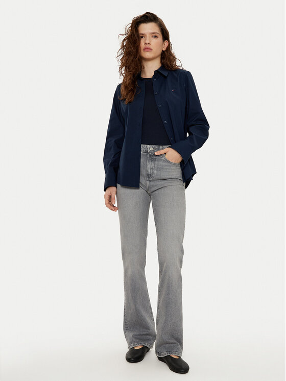 Tommy Hilfiger Tommy Hilfiger Ing WW0WW43577 Sötétkék Regular Fit